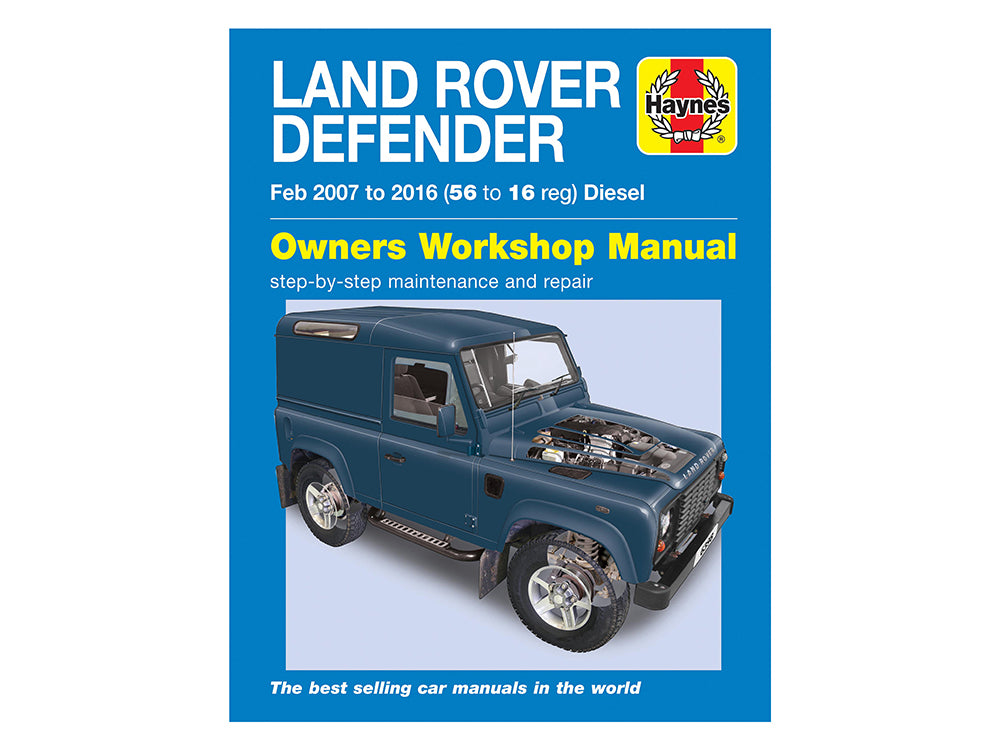 Workshop Manual -  Haynes for Land Rover Defender